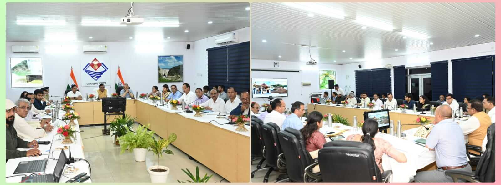 मुख्य सचिव ने टिहरी में विकास कार्यों की समीक्षा कर परियोजनाओं में तेजी लाने के दिए निर्देश