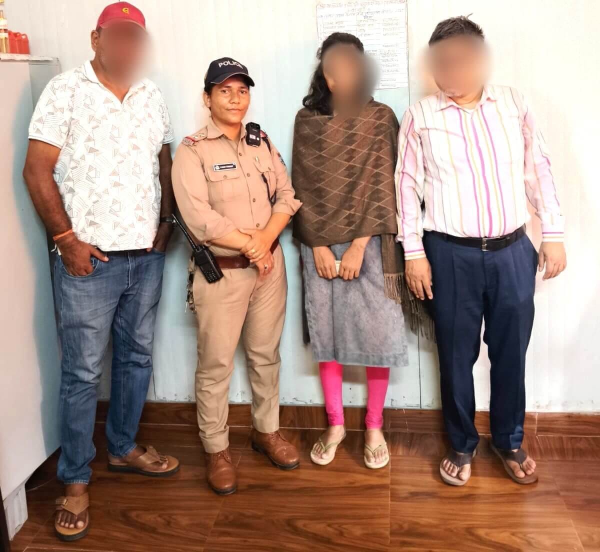 गंगा में कूदी महिला को टिहरी पुलिस ने सकुशल बचाया